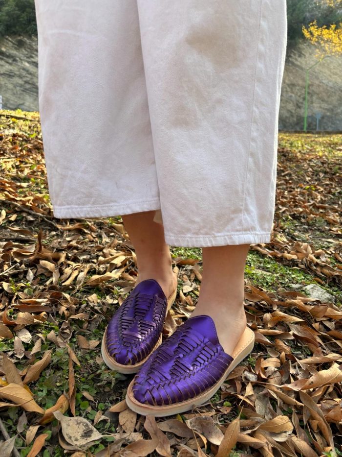 Mules Morado Metálico - Image 2