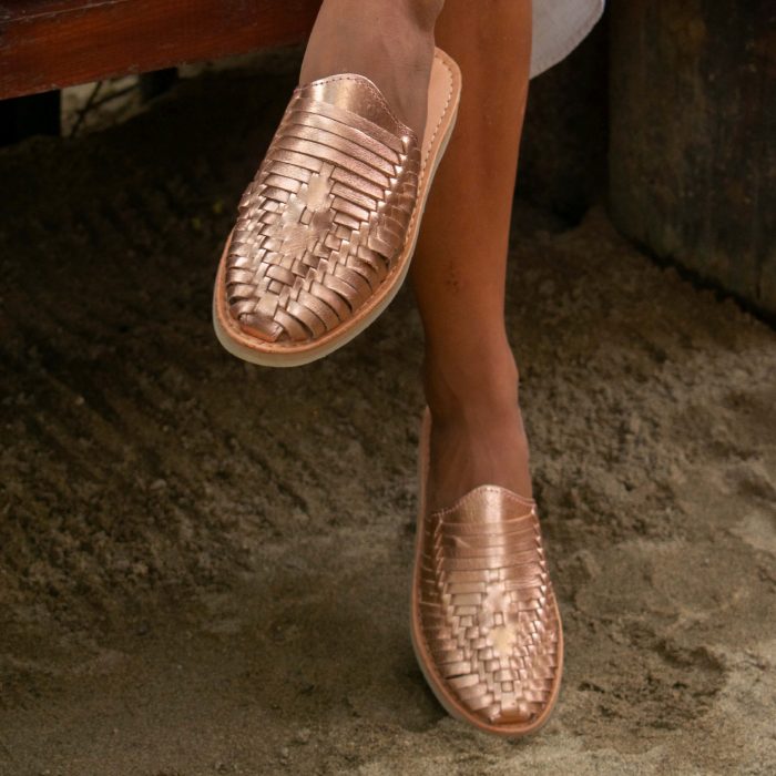 MULES ROSE GOLD